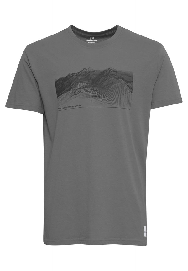 NBCarsten - Print T-shirt - lava smoke3