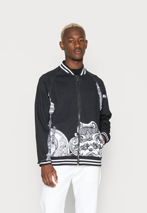 Zip-up sweatshirt - black
