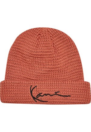 SIGNATURE FISHERMAN   - Beanie - dark copper