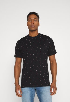 ONSMALIK LIFE TEE - Triko s potiskem - black