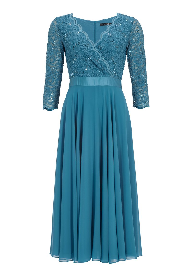 Swing Cocktailjurk donkerblauw