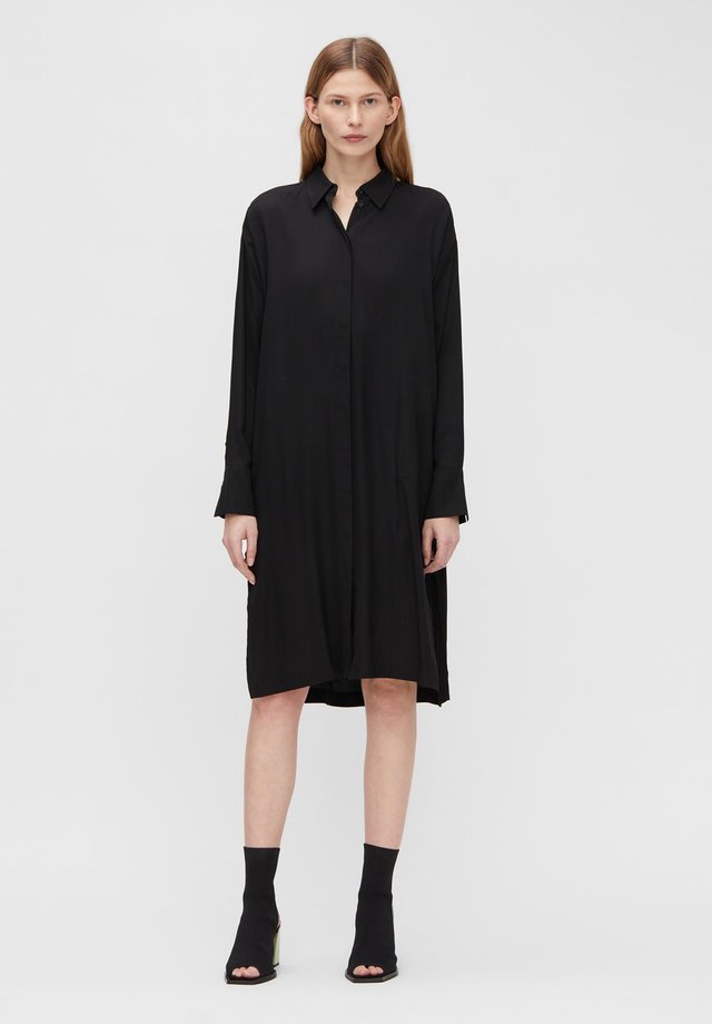 GEORGIA - Shirt dress - black