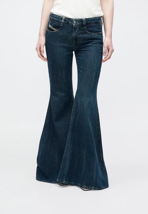 BLEESS - Τζιν καμπάνα - dark-blue denim