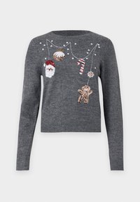 Selezionato, medium grey melange