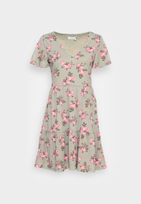 Não selecionado, cameo green/pink