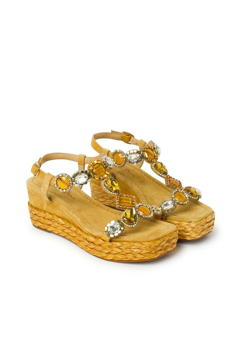 Damen Halbschuhe | Alma en Pena Espadrille mostaza/senf - SW60213 Damen Halbschuhe | Alma en Pena Espadrille mostaza/senf - SW60213