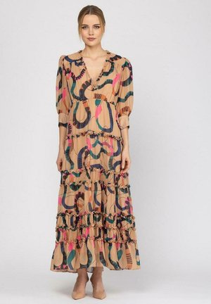 Maxi dress - camel