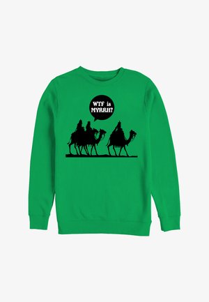 Henry Tiger, WHAT IS MYRHH? - Sweatshirt - kelly green