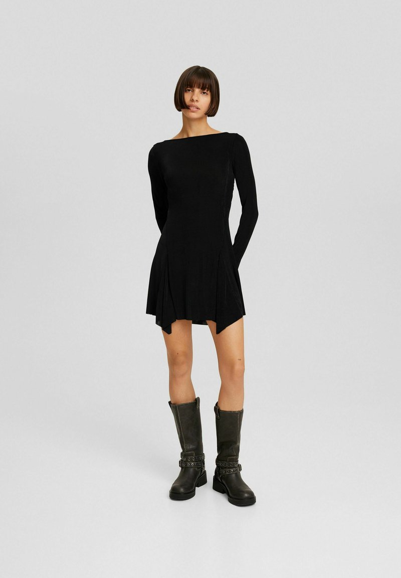 Bershka Cocktailjurk zwart