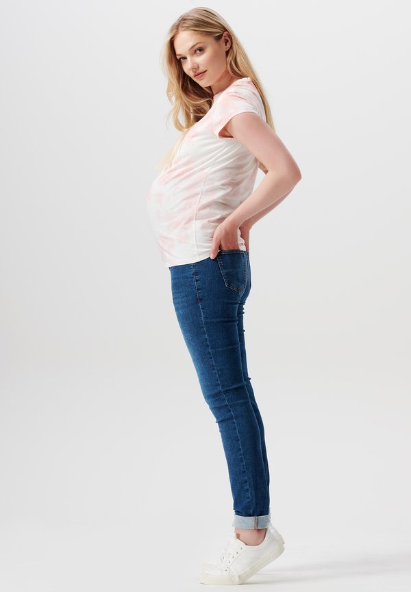 SHORT SLEEVE ICE DYE - Print T-shirt - blush2