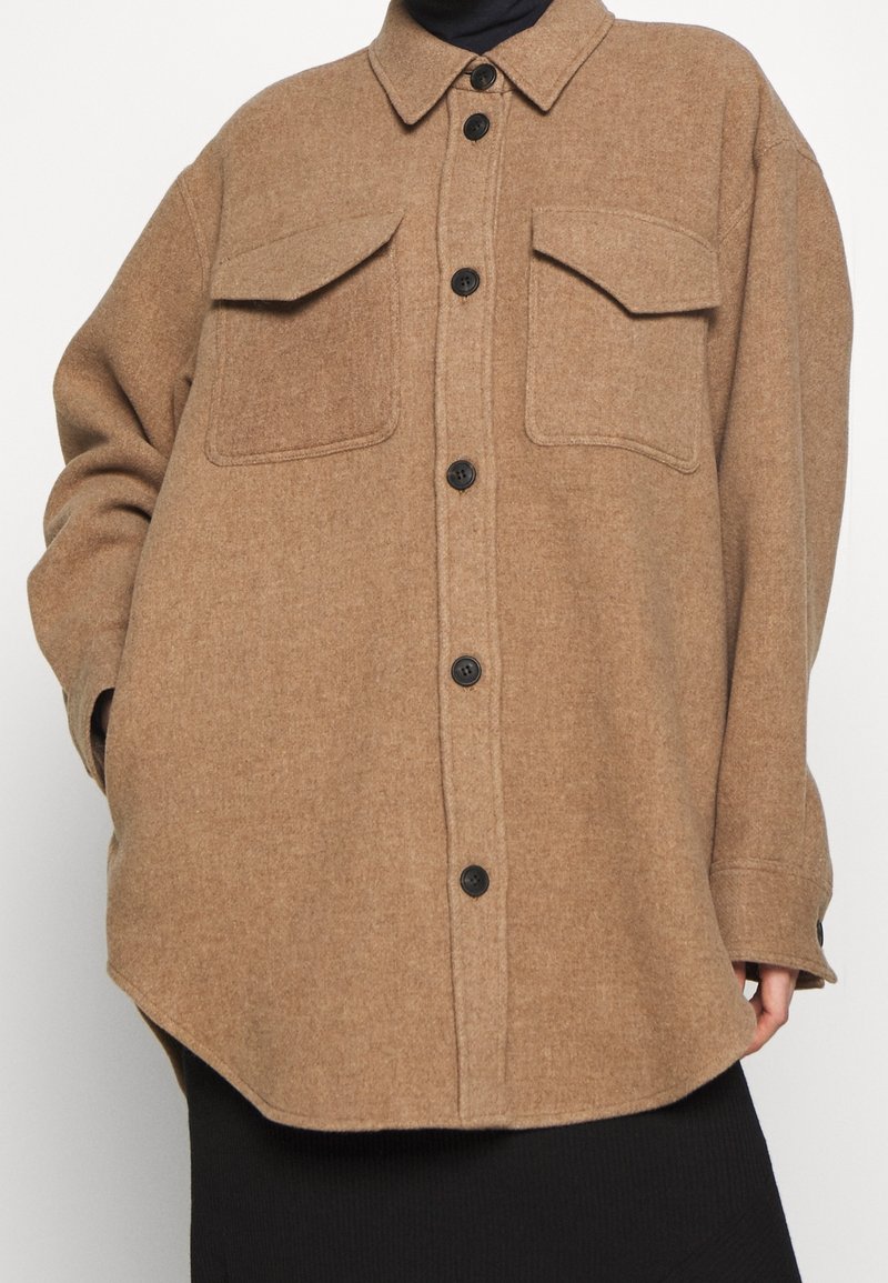 DESIGNERS REMIX Klassisk kappa / rock - camel