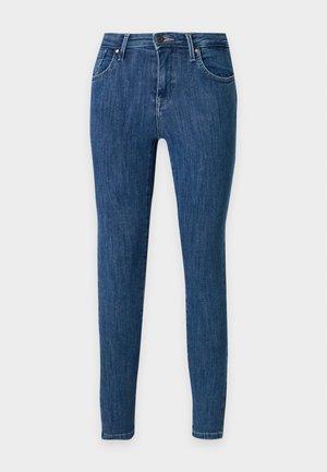 ONLY Petite, ONLPOWER PUSHUP - Džínsy skinny fit - dark blue denim