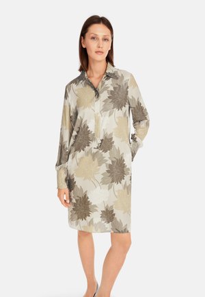 Shirt dress - deep pearl