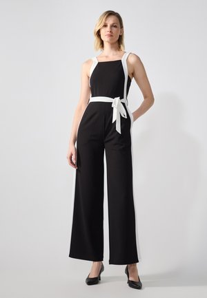 Jumpsuit - black/white