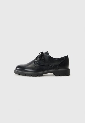 Smart lace-ups - black