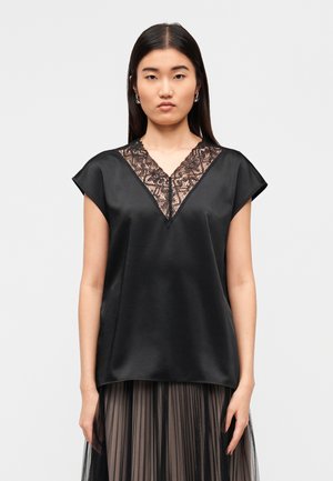 STAFFA - Bluse - nero