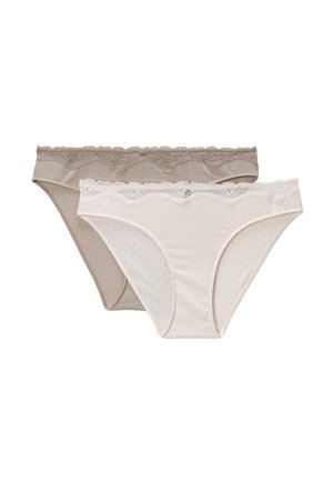 LOT DE 2 MALAURY - Slip - beige