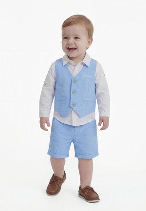 Guess BABY SHIRT CEREMONY SET  - Short - light blue