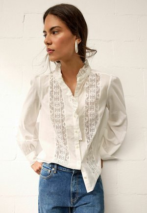 BHOEM, Button-down blouse - cream