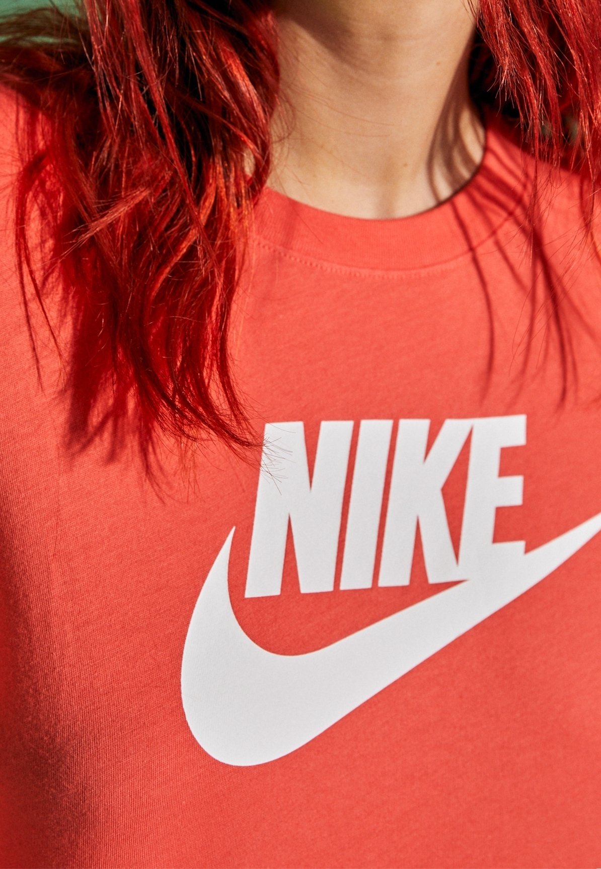 pink orange nike shirt