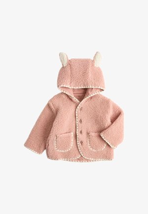 Marks & Spencer, BORG JACKET WITH EARS (0-12 MTHS) UNISEX - Fleecejakke - rose pink