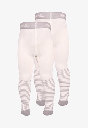 Ewers BABYTIGHT WELCOME BABY 2 PACK - Strumpfhose - silber