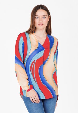 MELODY V-NECK - Camicetta - blue