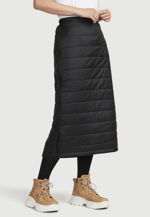 PADDED PERFECT FOR WINTER - A-snit nederdel - black