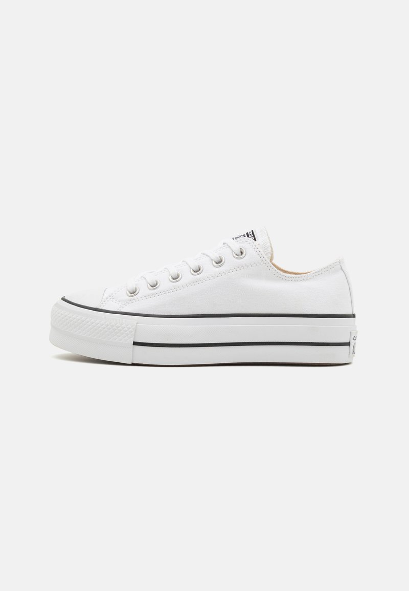 Converse - CHUCK TAYLOR ALL STAR LIFT PLATFORM WIDE WIDTH - Trainers - white/black, Enlarge