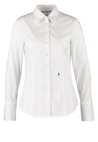 BUSINESS SLIM FIT - Pogājama blūze - weiß