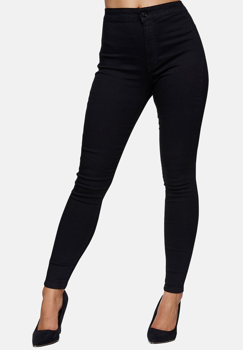 Elara HIGHWAIST - Vaqueros pitillo - schwarz