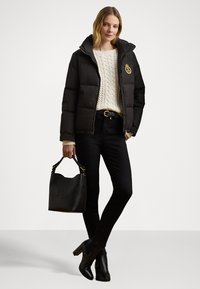 Lauren Ralph Lauren INSULATED COAT - Bunda z prachového peří - black