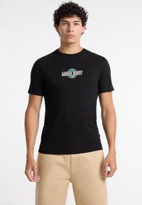LOGOSTICKEREI - Camiseta estampada - schwarz