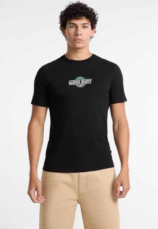 LOGOSTICKEREI - T-Shirt print - schwarz