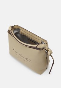 KARL LAGERFELD HOTEL BAG - Rankinė - sand