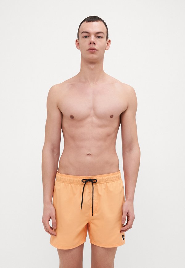 OFFSET VOLLEY - Swimming shorts - mandarin zest