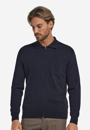 Strickjacke - blue