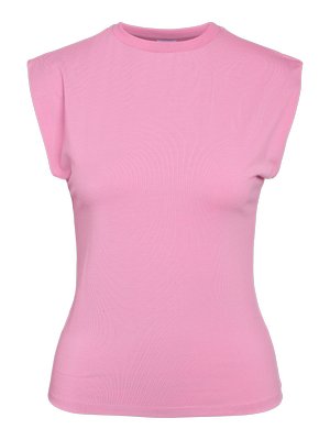 Noisy May, NMLEGA CAPSLEEVE O NECK  - Débardeur - begonia pink