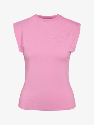 Noisy May, NMLEGA CAPSLEEVE O NECK - Débardeur - begonia pink