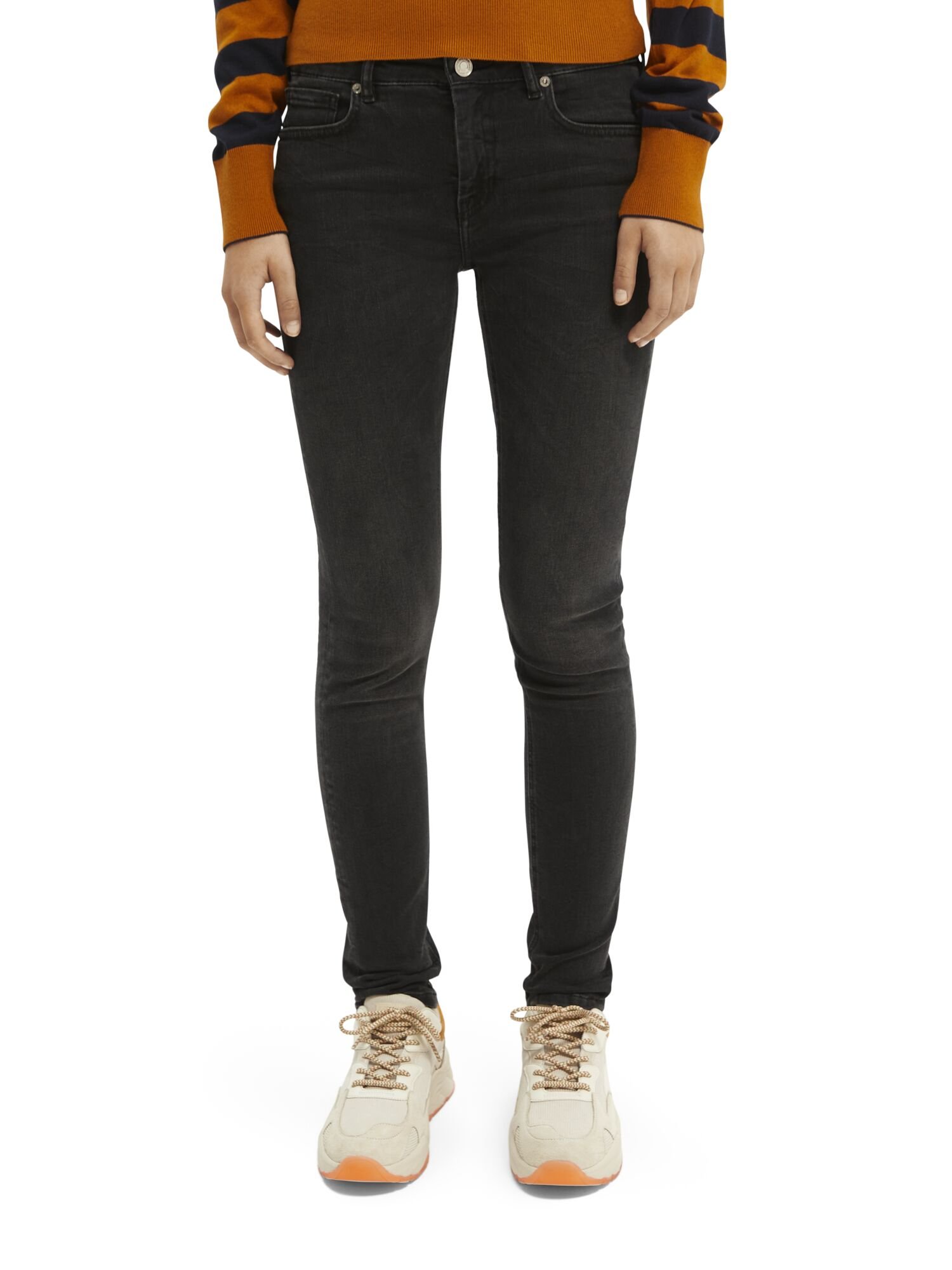 Scotch \u0026 Soda HAUT - Slim fit jeans - stay black/Zwart denim/blackdenim -  Zalando.nl