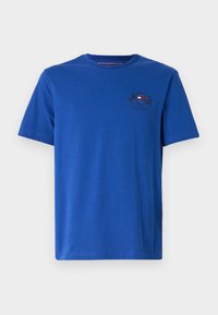 SMALL CREST TEE - Nyomott mintás póló - wedge blue
