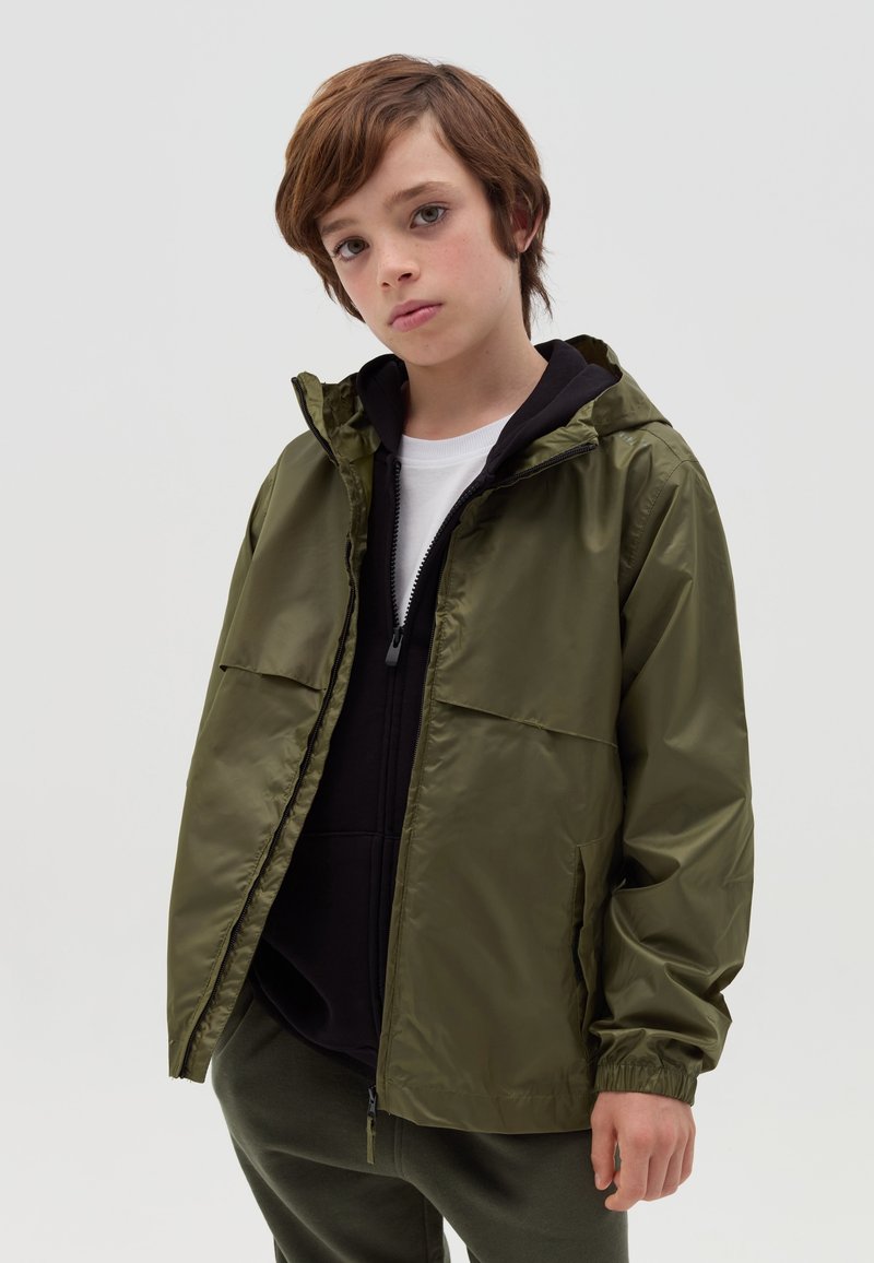 OVS Regenjacke / wasserabweisende Jacke - army green