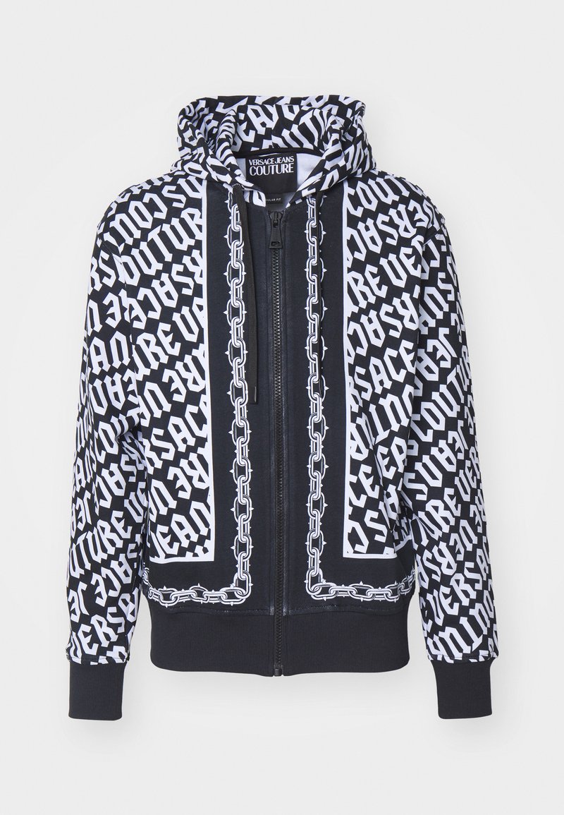 Versace Jeans Couture Sweater met rits zwart