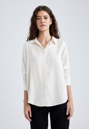 Chemisier Bleu One Step Taille 38 En Jean Coton - Occasion Très Bon État