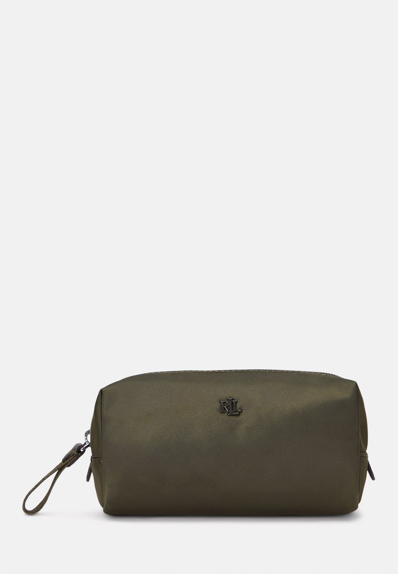 Lauren Ralph Lauren NYLON COSMETIC POUCH - Neceser - dark olive/dark olive