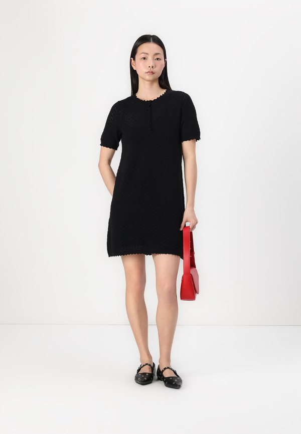 POINTELLE SWEATER DRESS - Jumper dress4