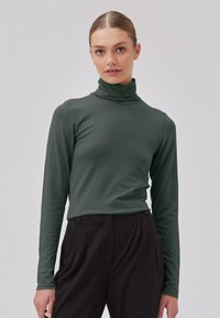 Modström TANNER - Pikkade varrukatega topp - harbor green