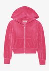 Mikina so zipsom - pink