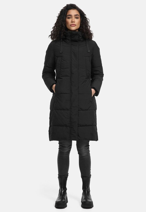 Wintermantel - schwarz