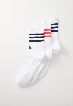 3STRIPES CUSHIONED    3 PAIR PACK - Chaussettes de sport - white